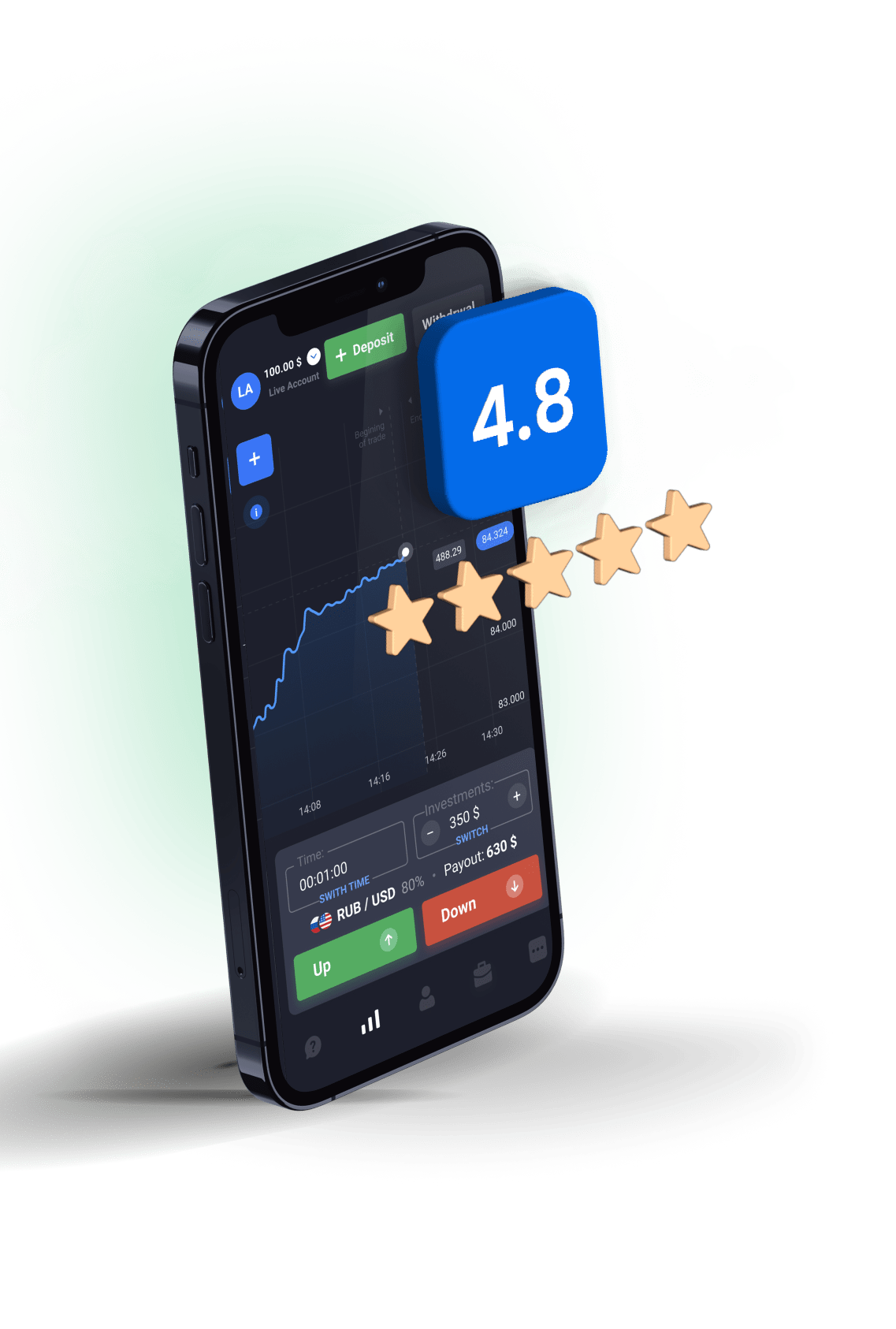 Market Qx Pro Mobile App